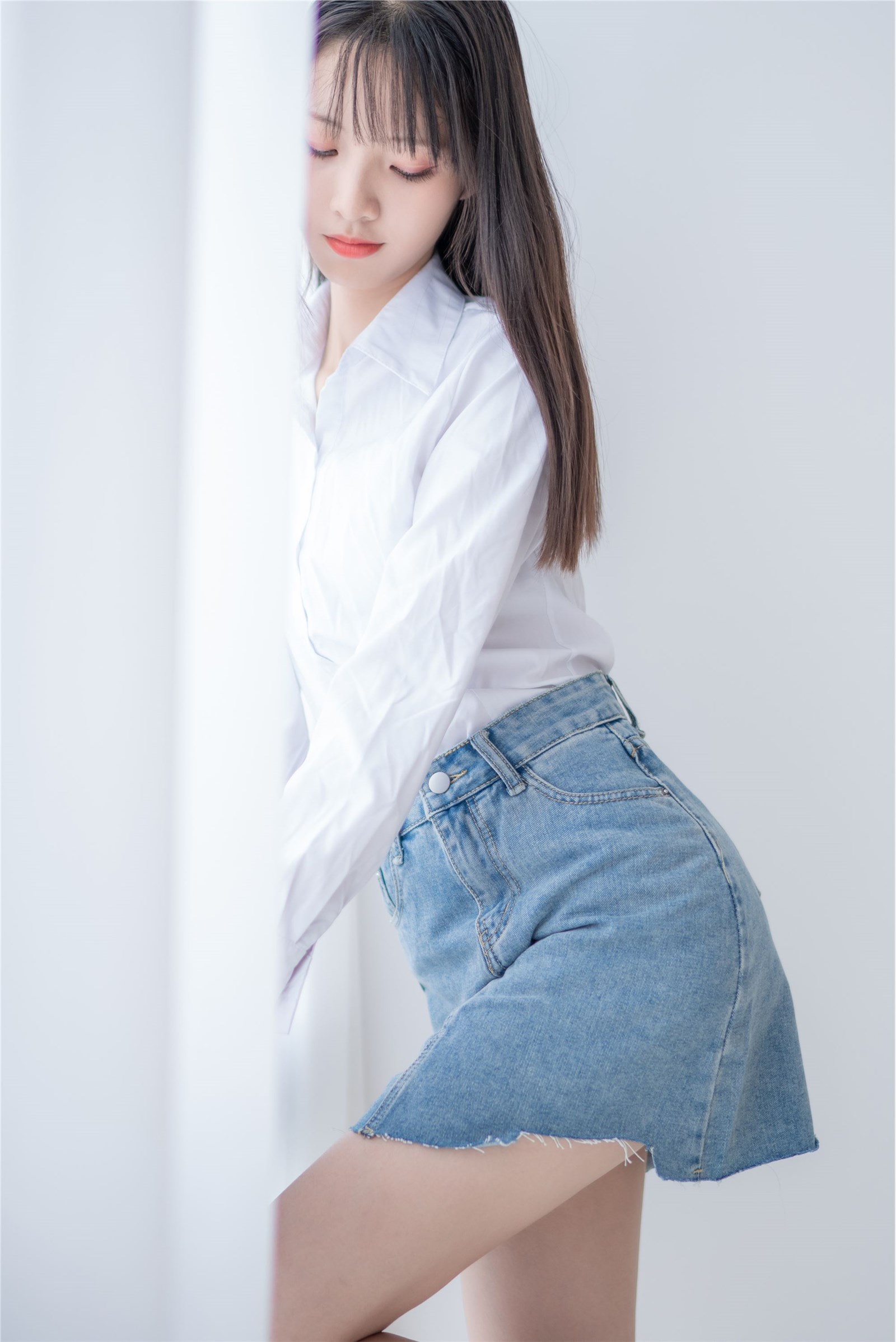 Watermelon Girl - NO.23 Shirt-jean skirt(18)